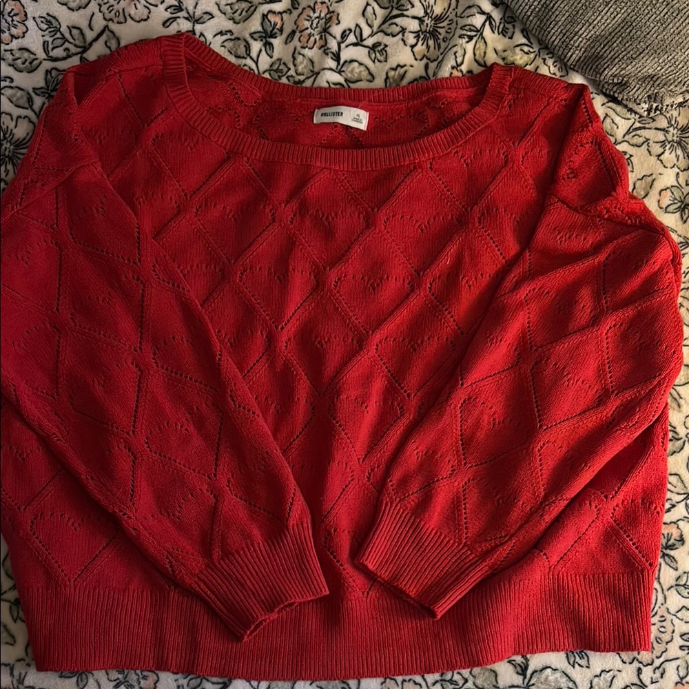 Women's Red Sweater